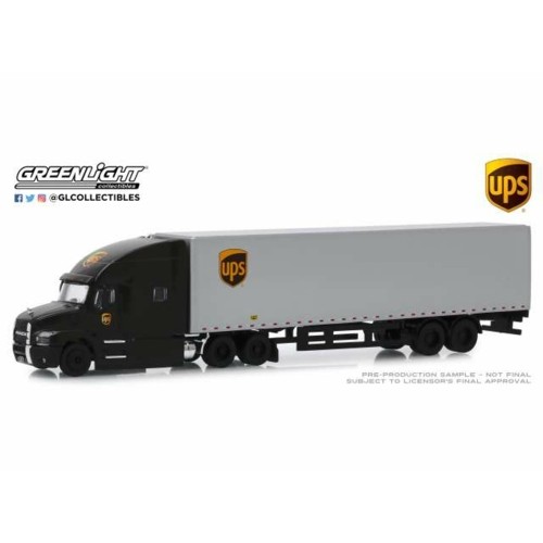 GL30089 - 1/64 2019 MACK ANTHEM 18 WHEELER TRACTOR-TRAILER - UNITED PARCEL SERVICE (UPS) FREIGHT (HOBBY EXCLUSIVE)