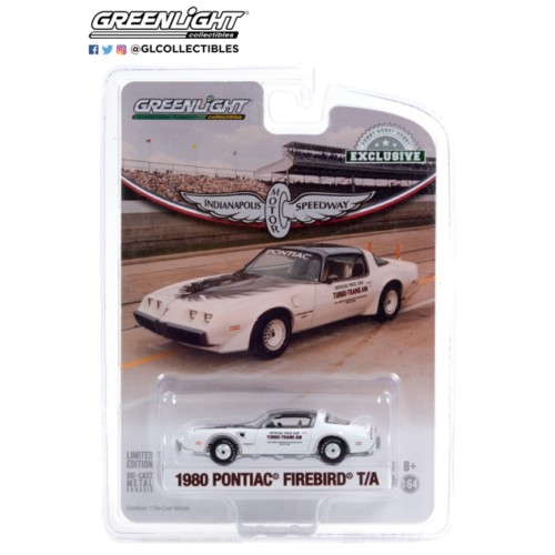 GL30226 - 1/64 1980 PONTIAC FIREBIRD TURBO TRANS AM 64TH INDY 500 MILE RACE OFFICIAL PACE CAR