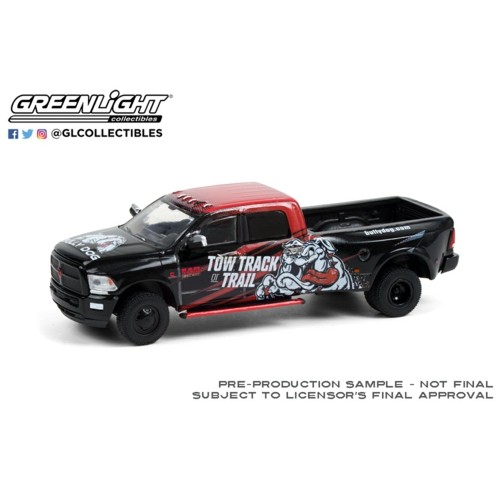 GL30258 - 1/64 2018 RAM 3500 DUALLY - BULLY DOG TOW TRACK OR TRAIL (HOBBY EXCLUSIVE)