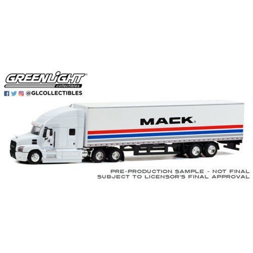 GL30266 - 1/64 2019 MACK ANTHEM 18 WHEELER TRACTOR-TRAILER - NO.4 THE MACK PERFORMANCE TOUR 2018 (HOBBY EXCLUSIVE)