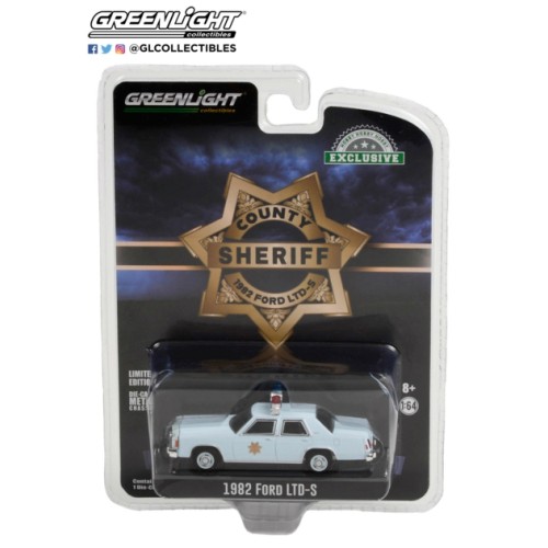 GL30304 - 1/64 1982 FORD LTD-S COUNTY SHERIFF (HOBBY EXCLUSIVE)