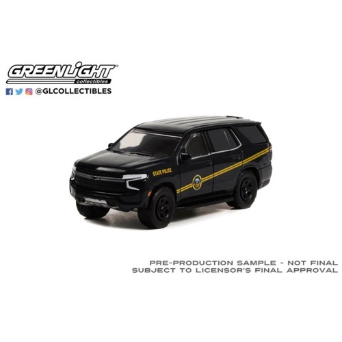 GL30343 - 1/64 HOT PURSUIT 2021 CHEVROLET TAHOE PPV WEST VIRGINIA STATE POLICE (HOBBY EXCLUSIVE)