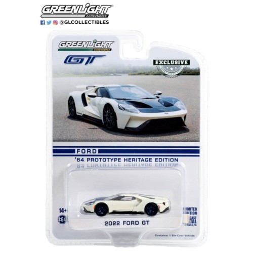 GL30344 - 1/64 2022 FORD GT '64 PROTOTYPE HERITAGE EDITION 1964 PROTOTYPE CAR NO.GT101 (HOBBY EXCLUSIVE)