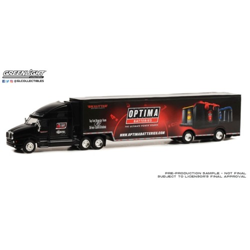GL30378 - 1/64 KENWORTH T2000 OPTIMA BATTERIES THE ULTIMATE POWER SOURCE TRANSPORTER (HOBBY EXCLUSIVE)
