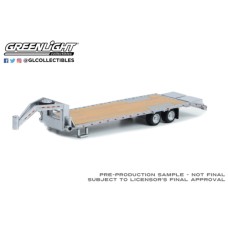 GL30391 - 1/64 GOOSENECK TRAILER PRIMER GREY WITH RED AND WHITE CONSPICUITY STRIPES (HOBBY EXCLUSIVE)