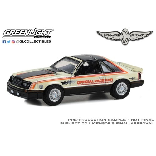 GL30392 - 1/64 1979 FORD MUSTANG HARDTOP 63RD ANNUAL INDY 500 MILE RACE OFFICIAL 500 FESTIVAL CAR (HOBBY EXCLUSIVE)