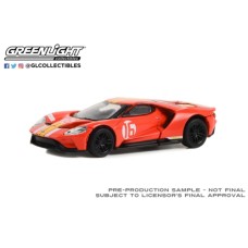 GL30395 - 1/64 2022 FORD GT - ALAN MANN NO.16 HERITAGE EDITION - 1966 FORD AM GT-1 PROTOTYPE TRIBUTE (HOBBY EXCLUSIVE)