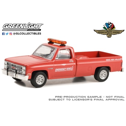 GL30408 - 1/64 1984 GMC SIERRA 68TH ANNUAL INDY 500 EMERGENCY VEHICLE GMC TRUCKS