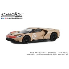 GL30413 - 1/64 2022 FORD GT - HOLMAN MOODY NO.5 HERITAGE EDITION - 1966 24 HOURS OF LE MANS FORD 1-2-3 SWEEP TRIBUTE (HOBBY EXCLUSIVE)