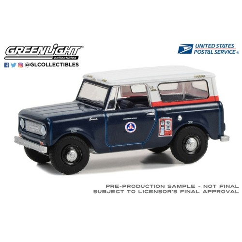GL30463 - 1/64 1967 HARVESTER SCOUT (RIGHT HAND DRIVE) - UNITED STATES POSTAL SERVICE (USPS) (HOBBY EXCLUSIVE)