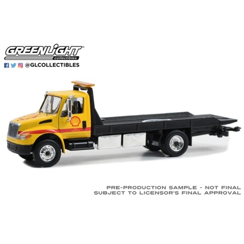 GL30470 - 1/64 INTERNATIONAL DURASTAR 4400 FLATBED TRUCK - SHELL OIL 