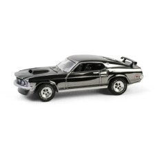 GL30557 - 1/64 JOHN WICK (2014) - FORD MUSTANG BOSS 429 1969 - SILVER CHROME EDITION - HOBBY EXCLUSIVE
