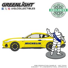 GL30559 - 1/64 FORD MUSTANG GT 2024 WITH MICHELIN MAN FIGURE - HOBBY EXCLUSIVE