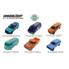 GL30587 - 1/64 INTERNATIONAL SOCCER CELEBRATION 26 - (6 CAR SET) 6 PCS ASSORTMENT