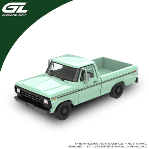 GL30613 - 1/64 FORD F-100 RANGER PICK UP 1979 - LIGHT JADE - HOBBY EXCLUSIVES