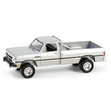 GL35290-F - 1/64 ALL TERRAIN SERIES 16 - 1992 DODGE RAM D250 POWER RAM LIFTED WITH ROLLBAR - STERLING SILVER