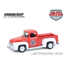 GL35300-A - 1/64 BLUE COLLAR COLLECTION SERIES 14 - 1954 FORD F-100 - RED CROWN