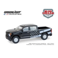 GL35300-F - 1/64 BLUE COLLAR COLLECTION SERIES 14 - 2023 CHEVROLET SILVERADO STARS & STRIPES