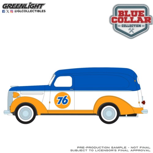 GL35320-D - 1/64 BLUE COLLAR COLLECTION SERIES 15 - 1939 CHEVROLET PANEL TRUCK - UNION 76