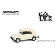 GL36110-C - 1/64 CLUB VEE-DUB SERIES 20 - 1973 VOLKSWAGEN TYPE 181 - THE THING - BEIGE WITH TAN SOFT TOP