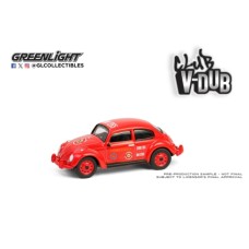 GL36110-F - 1/64 CLUB VEE-DUB SERIES 20 - VOLKSWAGEN CLASSIC BEETLE - CORPO DE BOMBEIROS DA POLICIA MILITAR SOLI