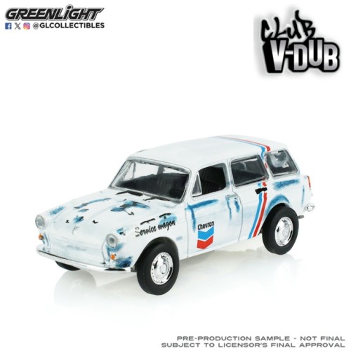 GL36130-B - 1/64 CLUB V DUB SERIES 22 - VOLKSWAGEN TYPE 3 SQUAREBACK 1966 - CHEVRON GL36130-B - 1/64 CLUB V DUB SERIES 22 - VOLKSWAGEN TYPE 3 SQUAREBACK 1966 - CHEVRON