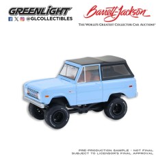 GL37330-F - 1/64 BARRETT-JACKSON SERIES 16 - 1972 FORD BRONCO CUSTOM SUV