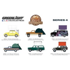 GL38080 - 1/64 THE GREAT OUTDOORS SERIES 4 (6 CAR SET) 6 PCS ASST CTN