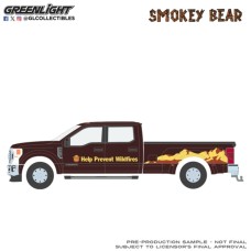GL38090-E - 1/64 SMOKEY BEAR SERIES 5 - FORD SUPER DUTY F-450 KING RANCH 2022 - PREVENT RANGE FIRES