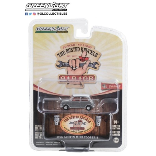 GL39120-E - 1/64 BUSTED KNUCKLE GARAGE SERIES 2 1965 AUSTIN COOPER S