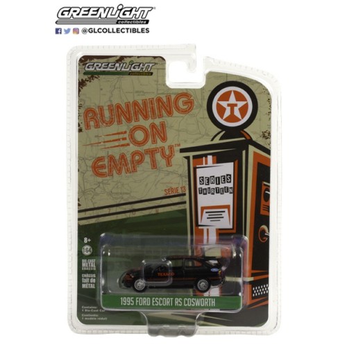 GL41130-D - 1/64 RUNNING ON EMPTY SERIES 13 - 1995 FORD ESCORT RS COSWORTH TEXACO SOLID PACK