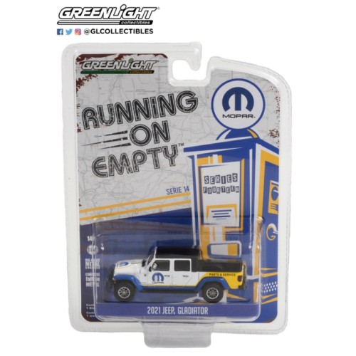 GL41140-F - 1/64 RUNNING ON EMPTY SERIES 14 - 2021 JEEP GLADIATOR MOPAR PARTS AND SERVICE