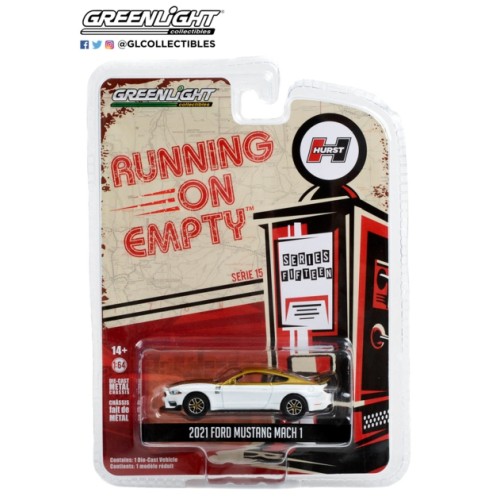 GL41150-E - 1/64 RUNNING ON EMPTY SERIES 15 - 2021 FORD MUSTANG MACH 1 HURST PERFORMANCE