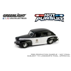GL43040-A - 1/64 HOT PURSUIT SERIES 46 - 1947 FORD FORDOR - LOS ANGELES POLICE DEPARTMENT (LAPD)