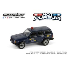 GL43040-E - 1/64 HOT PURSUIT SERIES 46 - 2001 JEEP CHEROKEE - MICHICAN STATE POLICE