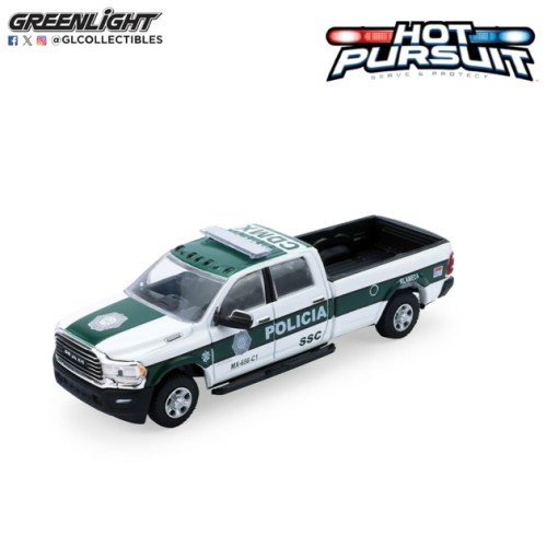 GL43060-E - 1/64 HOT PURSUIT SERIES 48 - RAM 1500 2019 - SSC MEXICO CITY POLICE