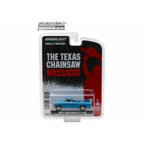 GL44820-B - 1/64 THE TEXAS CHAIN SAW MASSACRE (1974) - 1971 CHEVROLET C-10 SOLID PACK