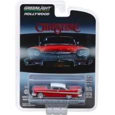 GL44840-B - 1/64 CHRISTINE (1983) - 1958 PLYMOUTH FURY (EVIL VERSION WITH BLACKED OUT WINDOWS) SOLID PACK