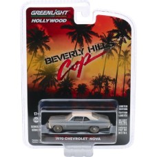 GL44870-D - 1/64 HOLLYWOOD SERIES 27 - BEVERLY HILLS COP (1984) - 1970 CHEVROLET NOVA SOLID PACK