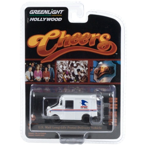 GL44890-D - 1/64 HOLLYWOOD SERIES 29 - CHEERS (1982-93 TV SERIES) - CLIFF CLAVIN'S U.S. MAIL LONG-LIFE POSTAL DELIVERY VEHICLE (LLV) SOLID PACK