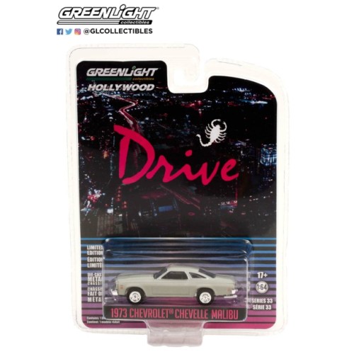 GL44930-C - 1/64 HOLLYWOOD SERIES 33 - DRIVE (2011) 1973 CHEVROLET CHEVELLE MALIBU