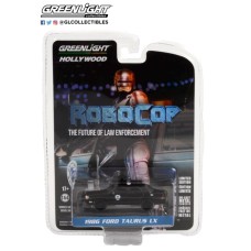 GL44940-D - 1/64 HOLLYWOOD SERIES 34 - ROBOCOP (1987) 1986 FORD TAURUS LX DETROIT METRO WEST POLICE