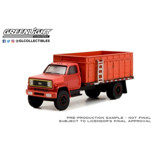 GL45150-A - 1/64 S.D. TRUCKS SERIES 15 1980 CHEVROLET C-70 TRUCK WEATHERED RED CAB WITH RED BED