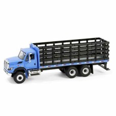 GL45190-B - 1/64 S.D. TRUCKS SERIES 19  - 2018 INTERNATIONAL WORKSTAR PLATFORM STAKE - BLUE