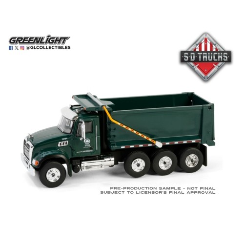 GL45190-C - 1/64 S.D. TRUCKS SERIES 19 - 2019 MACK GRANITE DUMP TRUCK - NEW YORK CITY DEPARTMENT OF PARKS AND RECREATION GL45190-C - 1/64 S.D. TRUCKS SERIES 19 - 2019 MACK GRANITE DUMP TRUCK - NEW YORK CITY DEPARTMENT OF PARKS AND RECREATION