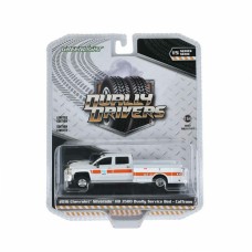 GL46150-C - 1/64 DUALLY DRIVERS SERIES 15 - 2016 CHEVROLET SILVERADO 3500 HD DUALLY SERVICE BED - CALTRANS (CALIFORNIA DEPARTMENT OF TRANSPORTATION)