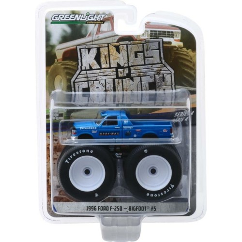 GL49040-E - 1/64 KINGS OF CRUNCH SERIES 4 BIGFOOT NO.5 1996 FORD F-250 MONSTER TRUCK