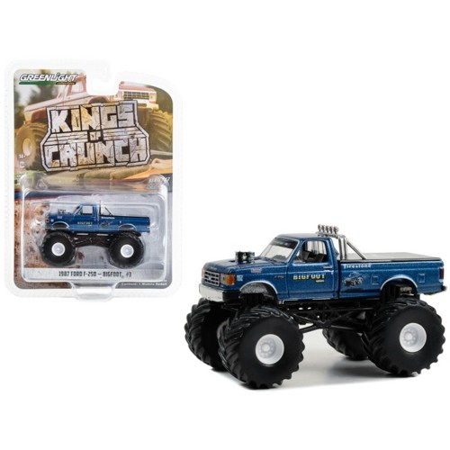 GL49130-D - 1/64 KINGS OF CRUNCH SERIES 13 - BIG FOOT NO.3 -1987 FORD F-250 MONSTER TRUCK SOLID PACK