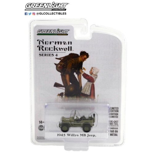 GL54060-A - 1/64 NORMAN ROCKWELL SERIES 4 - 1945 WILLYS MB JEEP ROYAL NETHERLANDS ARMY