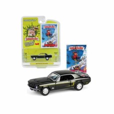 GL54110-C - 1/64 GARBAGE PAIL KIDS SERIES 7 - SKI CLIFF - 1968 FORD MUSTANG COUPE WITH TRUNK MOUNTED SKI RACK AND SKIS SOLID PACK